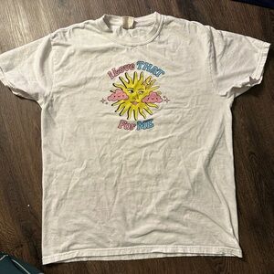 Comfort Colors Cream Graphic Tee